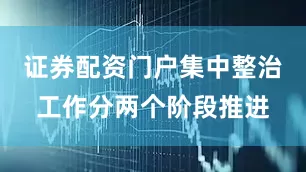证券配资门户集中整治工作分两个阶段推进